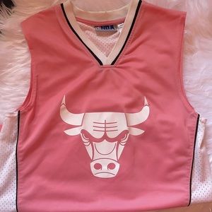 Pink Chicago Bulls Jersey (fits S adult)